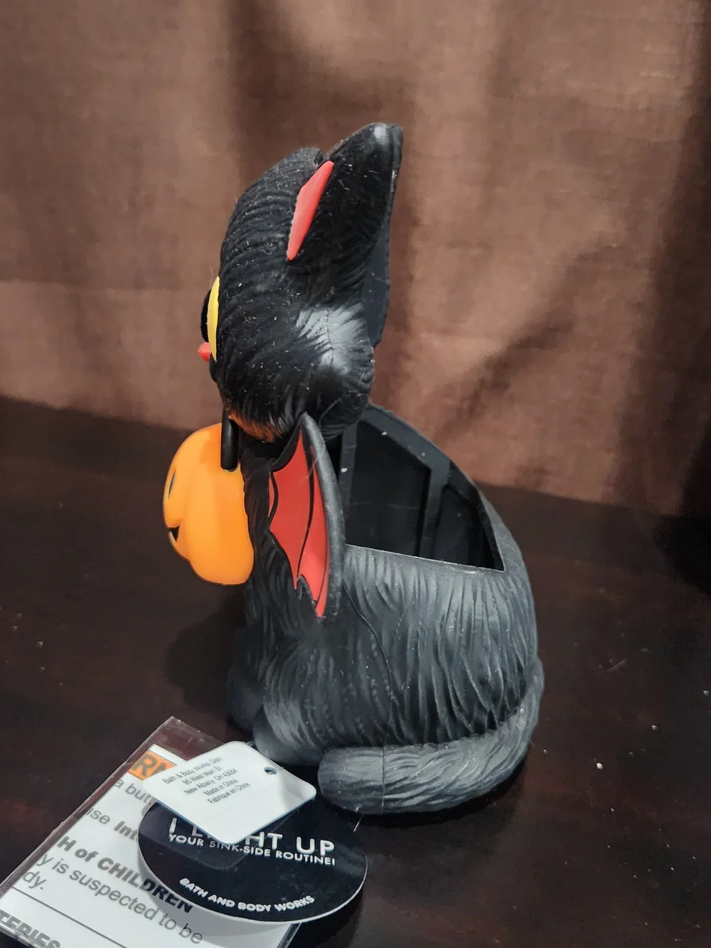 NWT Bath & Body Works Light-up Spooky Kitty Black Cat Soap Holder 2026 Halloween
